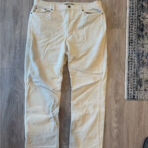 Ralph Lauren Women's Corduroy Pants - Cream